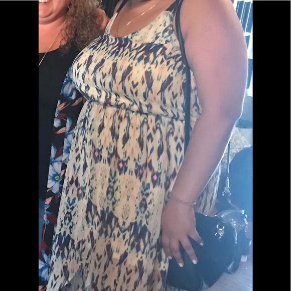 EUC high low maxi summer dress - Picture 1 of 5